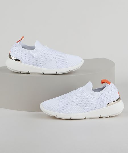 Tenis-Feminino-Bebece-Knit-Esportivo-com-Elastico-Cruzado-Branco-9958449-Branco_1 Tenis-Feminino-Bebece-Knit-Esportivo-com-Elastico-Cruzado-Branco-9958449-Branco_1