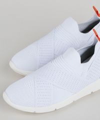 Tenis-Feminino-Bebece-Knit-Esportivo-com-Elastico-Cruzado-Branco-9958449-Branco_3