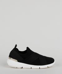 Tenis-Feminino-Bebece-Knit-Esportivo-com-Elastico-Cruzado-Preto-9958450-Preto_2