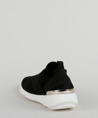 Tenis-Feminino-Bebece-Knit-Esportivo-com-Elastico-Cruzado-Preto-9958450-Preto_4