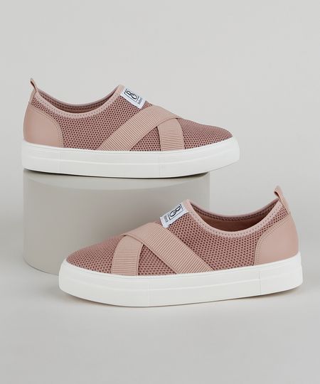 Tenis-Feminino-Bebece-Knit-Esportivo-com-Elastico-Cruzado-Rose-9958455-Rose_1 Tenis-Feminino-Bebece-Knit-Esportivo-com-Elastico-Cruzado-Rose-9958455-Rose_1
