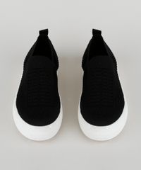 Tenis-Slip-On-Feminino-Bebece-Knit--Preto-9958457-Preto_5