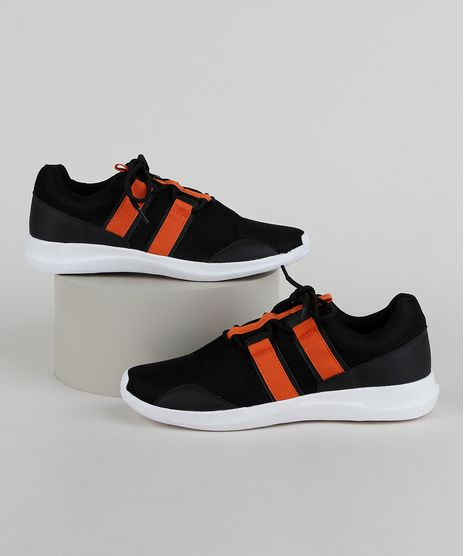 Tenis-Masculino-Oneself-Knit-com-Elastico-Contrastante-Preto-9958485-Preto_1