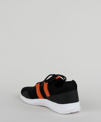 Tenis-Masculino-Oneself-Knit-com-Elastico-Contrastante-Preto-9958485-Preto_4