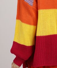 Cardigan-Feminino-Alongado-Estampado-de-Listas-Multicor-9959076-Multicor_4
