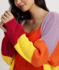 Cardigan-Feminino-Alongado-Estampado-de-Listas-Multicor-9959076-Multicor_5