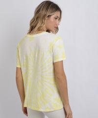 Blusa-Feminina-Estampada-Tie-Dye--Yellow--Manga-Curta-Decote-Redondo-Amarela-9952286-Amarelo_2