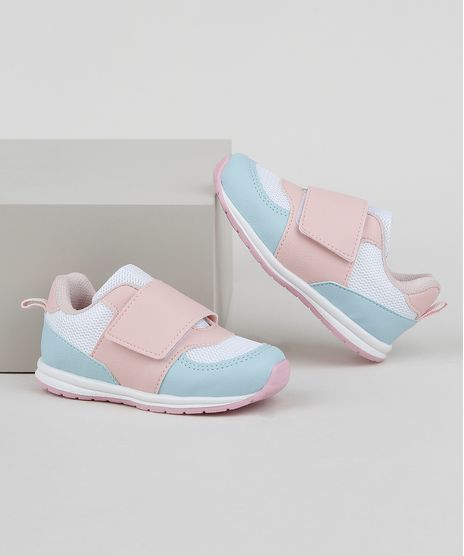Tenis-Infantil-Baby-Club-Esportivo-com-Velcro-Rosa-9959595-Rosa_1