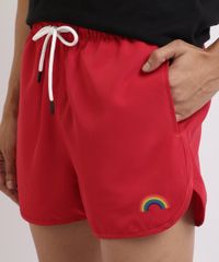 Short-Masculino-Running-Arco-Iris-Cintura-Alta-Vermelho-9959892-Vermelho_4