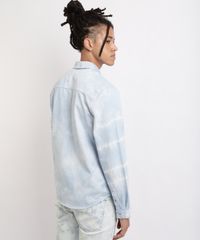 Camisa-Jeans-Masculina-Comfort-Estampada-Tie-Dye-Manga-Longa-Azul-9958647-Azul_2