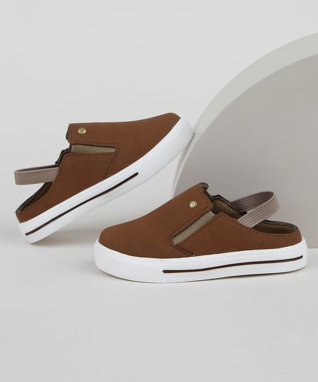 Tenis-Mule-Infantil-Baby-Club-com-Elastico-Marrom-9959567-Marrom_1 Tenis-Mule-Infantil-Baby-Club-com-Elastico-Marrom-9959567-Marrom_1