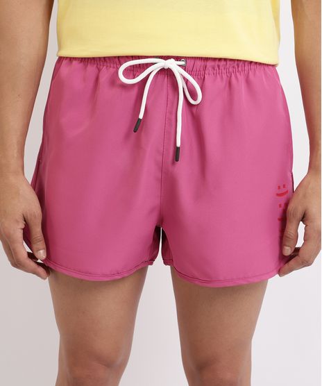 Short-Masculino-Running-Rosto-Feliz-Cintura-Alta-Rosa-9959893-Rosa_1