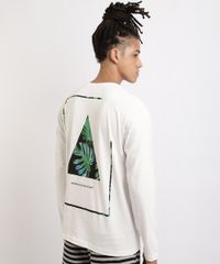 Camiseta-Masculina-Triangulo-com-Folhagem-Manga-Longa-Gola-Careca-Branca-9960001-Branco_2
