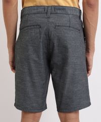 Bermuda-de-Sarja-Texturizada-Masculina-Chino-Reta-com-Bolsos-Azul-9953583-Azul_2