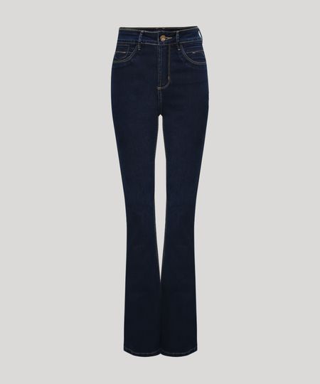 Calca-Jeans-Feminina-Sawary-Boot-Cut-Push-up-Cintura-Alta-Azul-Escuro-9963071-Azul_Escuro_1