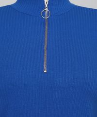 Blusa-Feminina-Canelada-com-Ziper-de-Argola-Manga-Longa-Gola-Alta-Azul-Royal-9461071-Azul_Royal_2