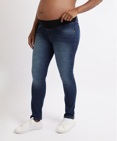 Calca-Jeans-Feminina-Gestante-Skinny-Azul-Medio-9957085-Azul_Medio_1