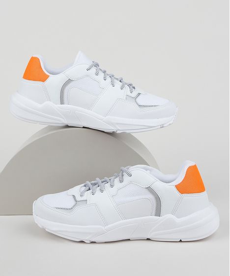 tenis chunky masculino branco