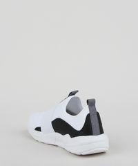 Tenis-em-Neoprene-Masculino-Oneself-Knit-Esportivo-com-Elastico-Branco-9958488-Branco_4