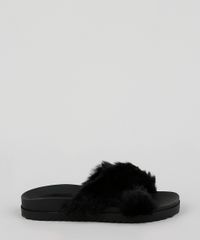 Rasteirinha-em-Pelo-Feminina-Oneself-com-Tiras-Cruzadas-Preta-9962429-Preto_2