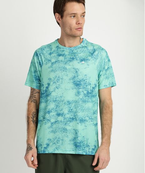 Camiseta-Masculina-Esportiva-Ace-Estampada-Marmorizada-Manga-Curta-Gola-Careca-Verde-9943821-Verde_1