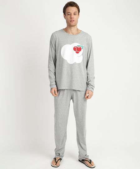 Pijama-Masculino-Pipoca-e-Guarana-Antarctica-Manga-Longa-Gola-Careca-Cinza-9956804-Cinza_1
