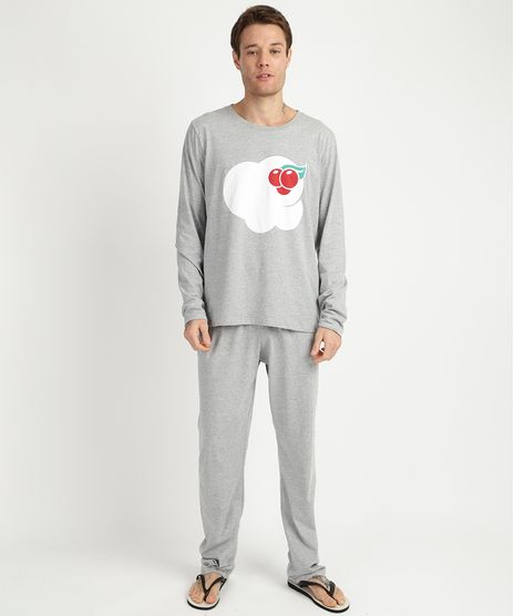 Pijama-Masculino-Pipoca-e-Guarana-Antarctica-Manga-Longa-Gola-Careca-Cinza-9956804-Cinza_1