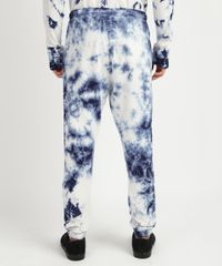 Calca-de-Moletom-Masculina-Jogger-Estampada-Tie-Dye-com-Cordao-Azul-9958646-Azul_2