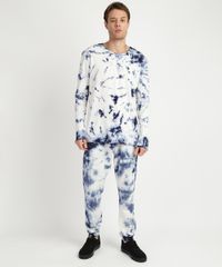 Calca-de-Moletom-Masculina-Jogger-Estampada-Tie-Dye-com-Cordao-Azul-9958646-Azul_3