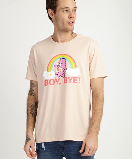 Camiseta-Masculina--Boy-Bye--Ursinhos-Carinhosos-Manga-Curta-Gola-Careca-Rosa-9957596-Rosa_1