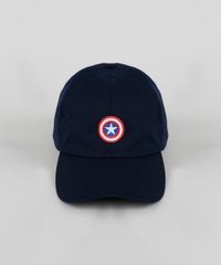 Bone-Masculino-Capitao-America-Aba-Curva--Azul-Marinho-9961891-Azul_Marinho_1