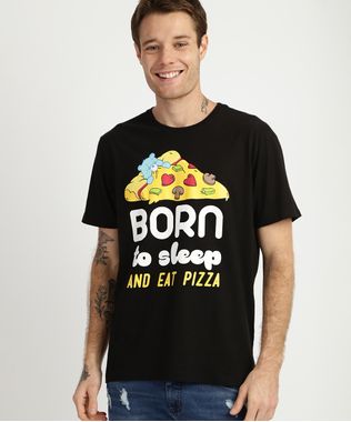 Camiseta-Masculina-Ursinhos-Carinhosos-e-Pizza-Manga-Curta-Gola-Careca-Preta-9957593-Preto_1
