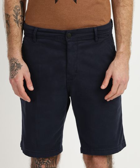 Bermuda-Masculina-de-Sarja-Slim-Chino-Azul-Marinho-9942071-Azul_Marinho_1