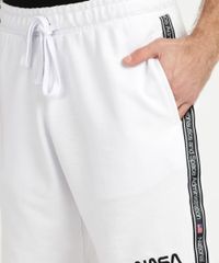Bermuda-de-Moletom-Masculina-Estampada--Nasa--Listra-Lateral-Branco-9957263-Branco_4