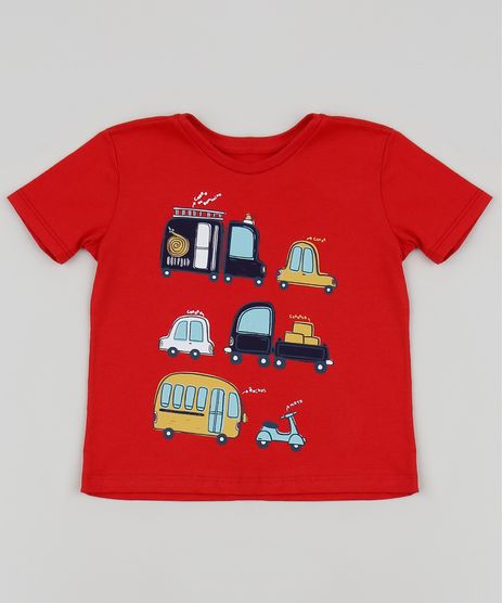 Camiseta-Infantil-Carrinhos-Manga-Curta-Gola-Careca-Vermelha-9958599-Vermelho_1
