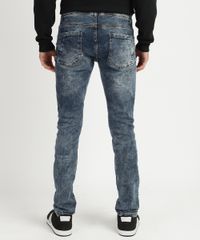 Calca-Jeans-Masculina-Skinny-Destroyed-com-Bolsos-Azul-Claro-9949987-Azul_Claro_2
