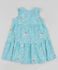Vestido-Infantil-Estampado-de-Arco-Iris-Sem-Manga-Azul-Claro-9954175-Azul_Claro_2