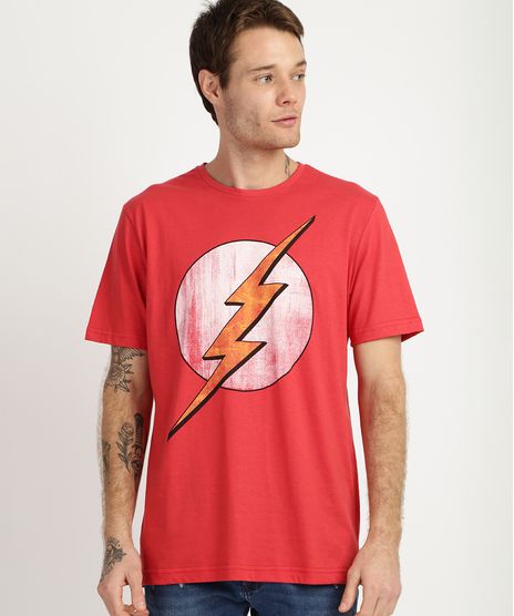 Camiseta-Masculina-Flash-Manga-Curta-Gola-Careca-Vermelha-9955453-Vermelho_1