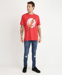 Camiseta-Masculina-Flash-Manga-Curta-Gola-Careca-Vermelha-9955453-Vermelho_3