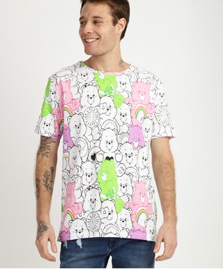 Camiseta-Masculina-Ursinhos-Carinhosos-Manga-Curta-Gola-Branca-9957591-Branco_1
