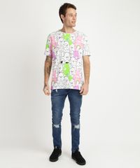 Camiseta-Masculina-Ursinhos-Carinhosos-Manga-Curta-Gola-Branca-9957591-Branco_3