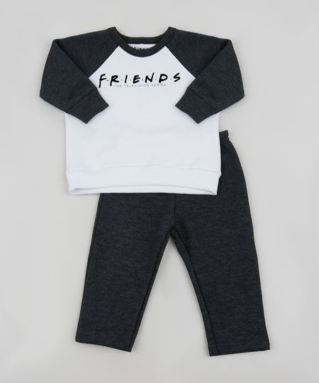 Conjunto-de-Moletom-Infantil-Friends-Camiseta-Manga-Longa-Off-White---Calca-Cinza-Mescla-Escuro-9958072-Cinza_Mescla_Escuro_1
