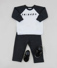 Conjunto-de-Moletom-Infantil-Friends-Camiseta-Manga-Longa-Off-White---Calca-Cinza-Mescla-Escuro-9958072-Cinza_Mescla_Escuro_3