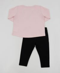 Conjunto-de-Moletom-Infantil-Blusa-Minnie-Manga-Longa-Rosa---Calca-Legging-Preta-9960637-Preto_2