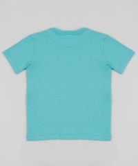Camiseta-Infantil-com-Bolso-Estampado-de-Ancoras-Manga-Curta-Gola-Careca-Verde-9952394-Verde_2
