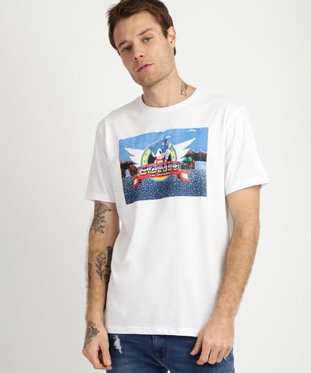 Camiseta-Masculina-Sonic-Manga-Curta-Gola-Careca-Branca-9955073-Branco_1
