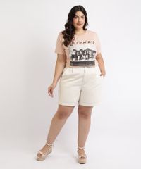 Blusa-Feminina-Plus-Size-Friends-Manga-Curta-Decote-Redondo-Rosa-Claro-9957187-Rosa_Claro_3