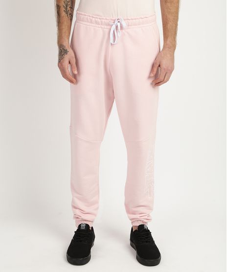 Calca-de-Moletom-Masculina-Relaxed-Star-Wars-com-Cordao-Rosa-9957504-Rosa_1