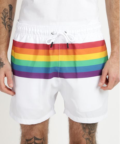 Short-Masculino-Estampado-Listrado-Pride-Branco-9959890-Branco_1