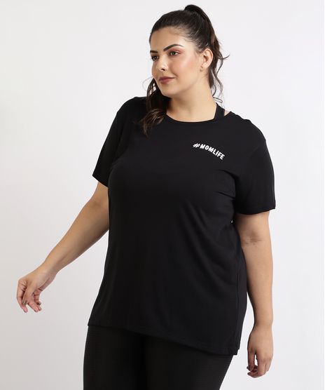 Blusa-Feminina-Plus-Size---momlife--Ace-Esporte-Manga-Curta-Decote-Redondo-Preto-9959107-Preto_1